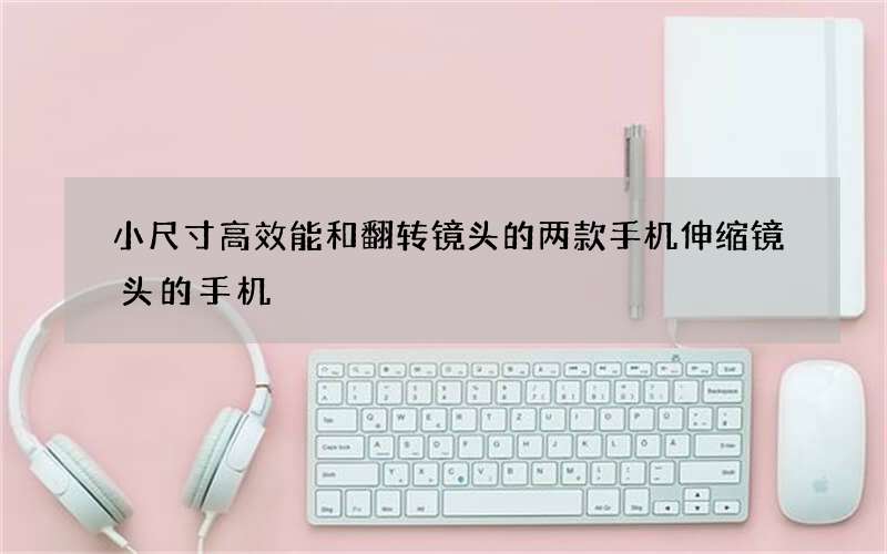 小尺寸高效能和翻转镜头的两款手机 伸缩镜头的手机