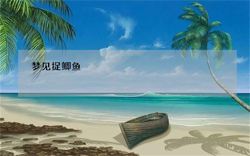 梦见捉鲫鱼