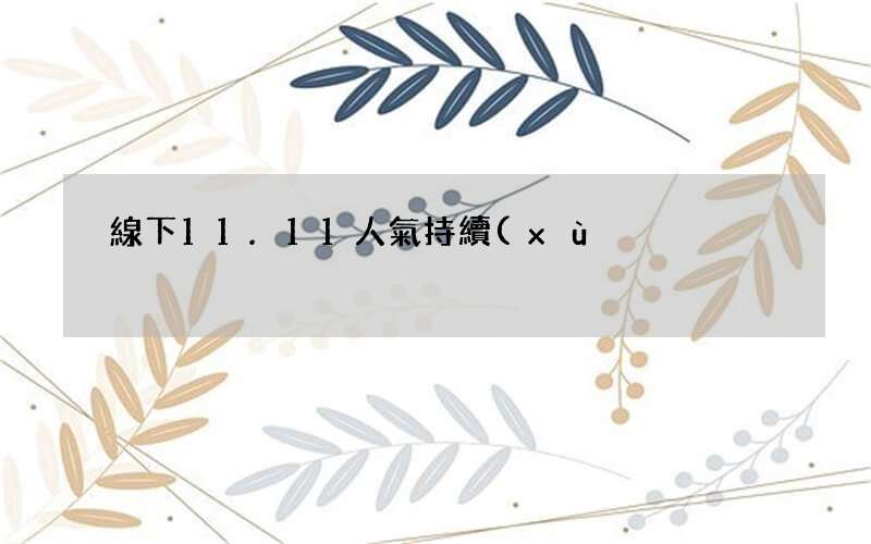 線下11.11人氣持續(xù)火爆 京東超體重慶店客流量同比增長120%