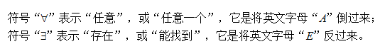 数学集合包含和不包含符号大全 数学不包含符号