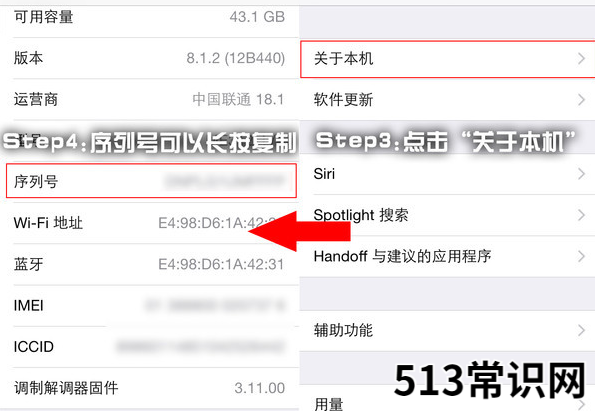 官网网址苹果手机序列号查询方法