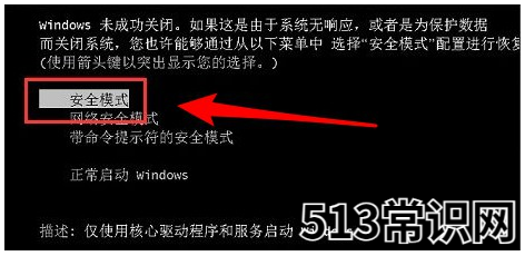 怎么进入安全模式