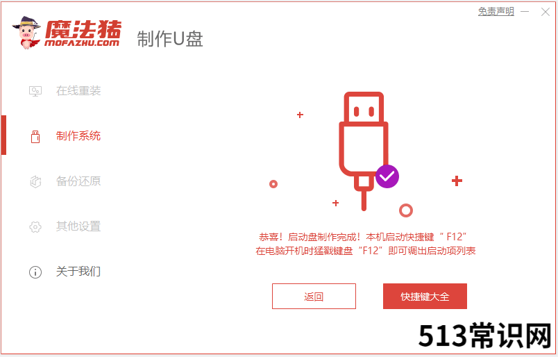 演示魔法猪一键重装系统大师使用教程