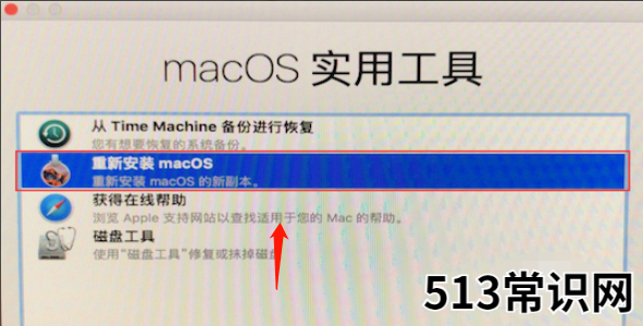 苹果电脑重置系统如何设置