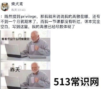 privilege是什么梗 privilege怎么怼回去